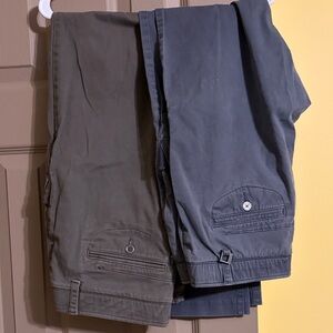 Denver Hayes Men's Chinos - Olive and Navy